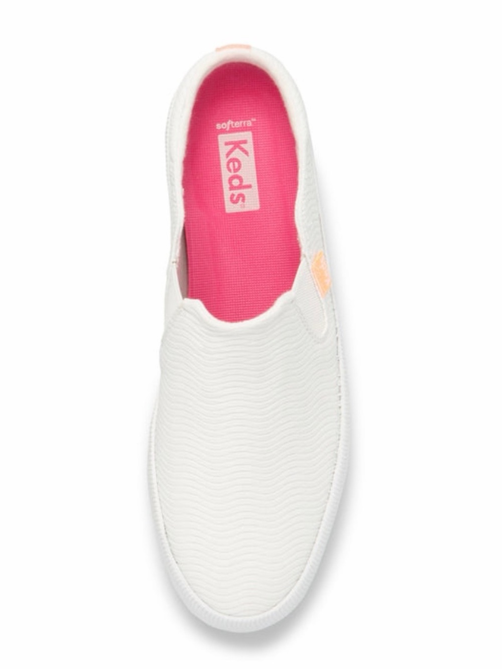 Keds White Slip-On Platform Mules